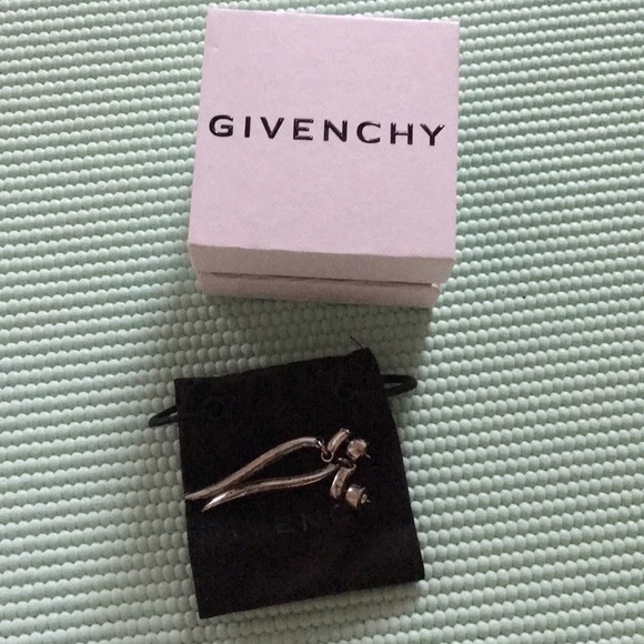 Givenchy Silver Drop Earrings - Picture 3 of 6